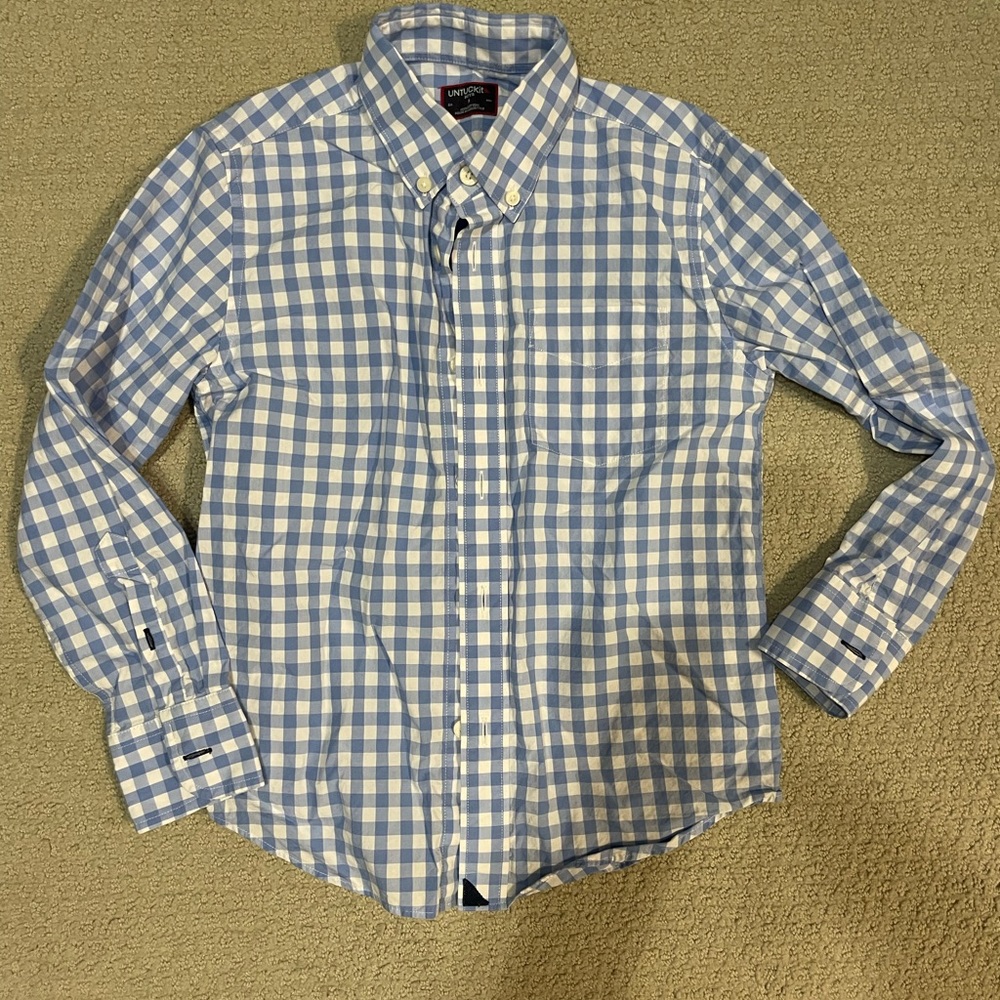 Boys Untuckit dress shirt